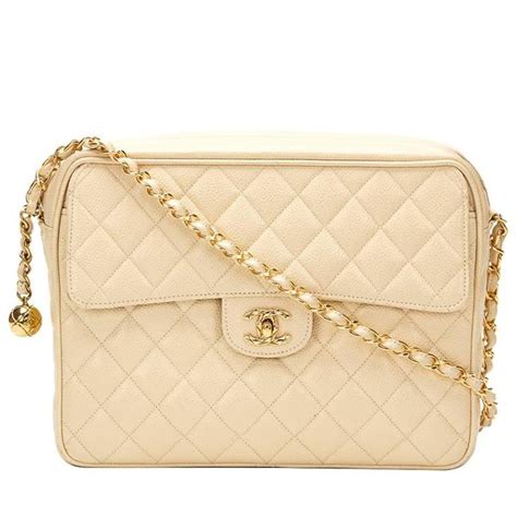 beige chanel bag small|Chanel vintage camera bag beige.